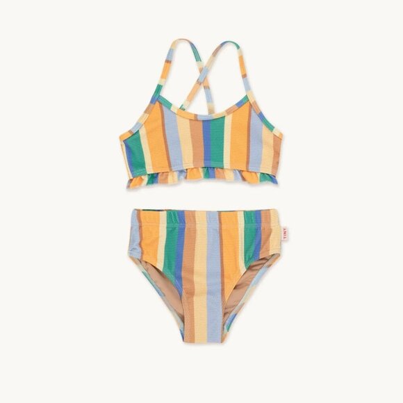 NWT - TINYCOTTONS striped bikini size 2-3Y - Picture 1 of 2